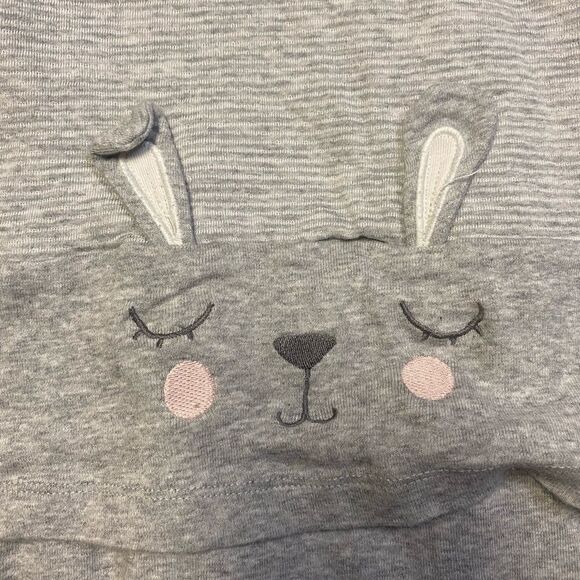 carter’s Bunny Mocked Layered Jump Suit Girls - Picture 3 of 4